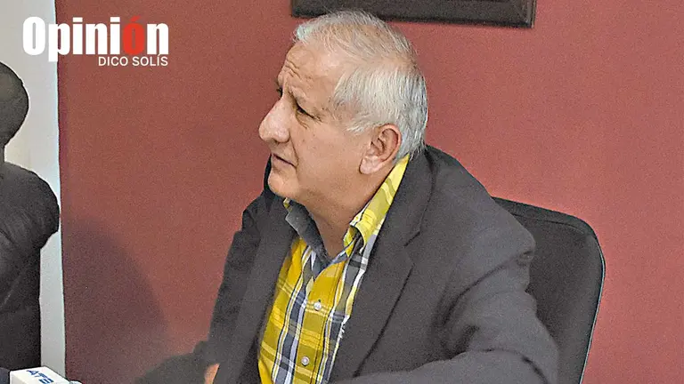 Marcos Goytia, en una conferencia de prensa anterior./ DICO SOL&Iacute;S