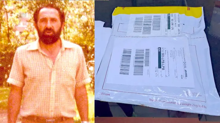 El jesuita pederasta Alfonso Pedrajas y el diario que fue entregado./ ARCHIVO-COMPAÑIA DE JESUS