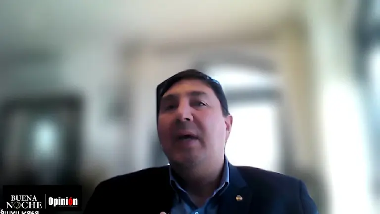 El expresidente de la ICAM, en entrevista con Buena Noche./ CAPTURA DE VIDEO