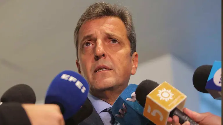 Imagen de archivo del ministro de Econom&iacute;a, Sergio Massa. EFE