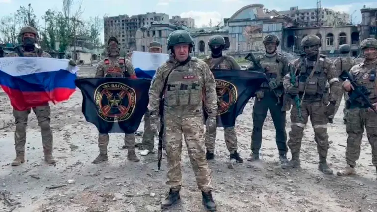 Son los mercenarios rusos enviados a Ucrania. Foto/tomada de internet