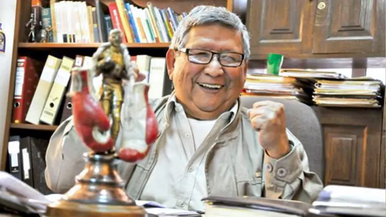 El cochabambino Juan Ponce en una entrevista con Opini&oacute;n./ ARCHIVO