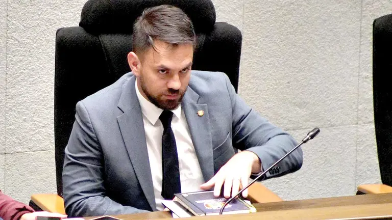 El ministro de Gobierno, Eduardo del Castillo./ ABI
