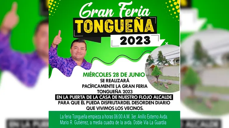 Afiche con el que se invitaba a la actividad. RRSS
