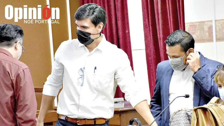 El exalcalde de Cochabamba Jos&eacute; Mar&iacute;a Leyes durante una audiencia/ NO&Eacute; PORTUGAL
