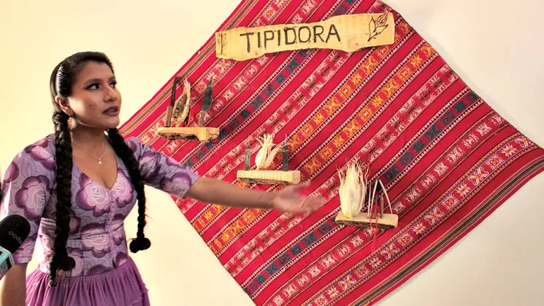 Recorrido durante la apertura del Museo del Ma&iacute;z./ YACHAY CHHALAKU