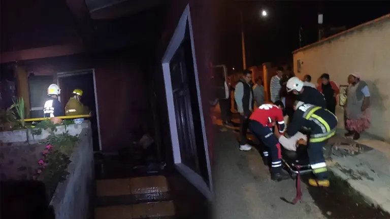 Im&aacute;genes del momento de la intervenci&oacute;n del SAR. SAR BOLIVIA