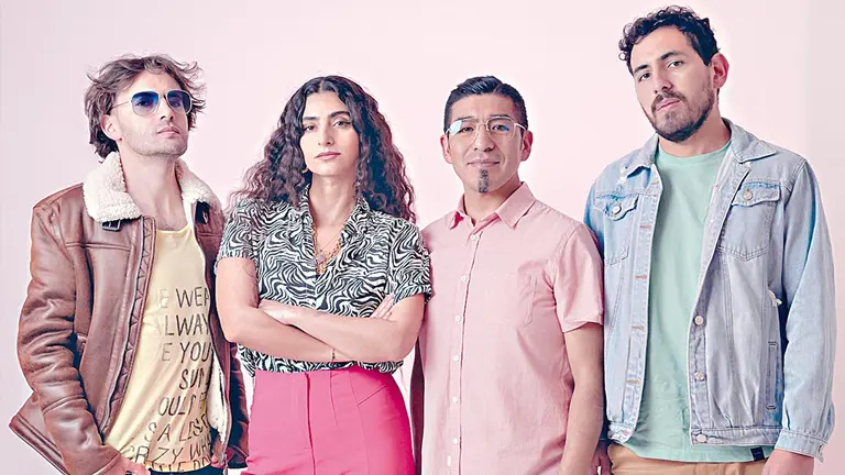 Los artistas que son parte del grupo Efecto Mandarina./ FACEBOOK