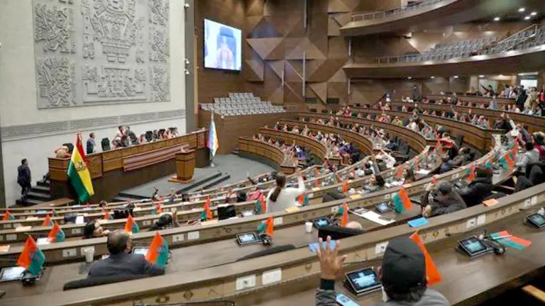 Nueve senadores y 18 diputados fueron designados para el receso legislativo./ OXIGENO.BO