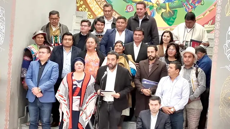 Reuni&oacute;n del Consejo Nacional de Autonom&iacute;as en la Casa Grande del Pueblo./ APG