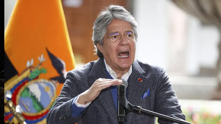 El presidente de Ecuador, Guillermo Lasso, en una fotograf&iacute;a de archivo. EFE
