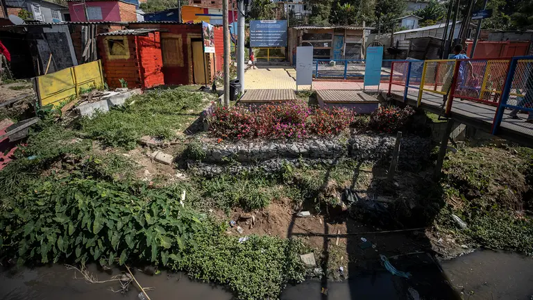 Fotograf&iacute;a que muestra espacios en la Favela de los Sue&ntilde;os el 14 de julio de 2023 en Sao Paulo (Brasil)./ EFE