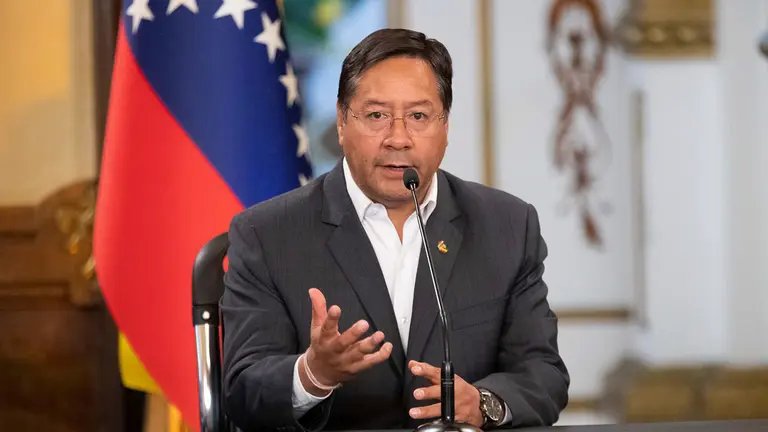 El presidente de Bolivia, Luis Arce, en una imagen de archivo. EFE