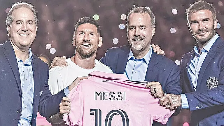 Lionel Messi recibi&oacute; la &ldquo;bienvenida oficial&rdquo; en su nuevo club el Inter Miami con el que buscar&aacute; subir en la MLS./ INSTAGRAM INTER MIAMI