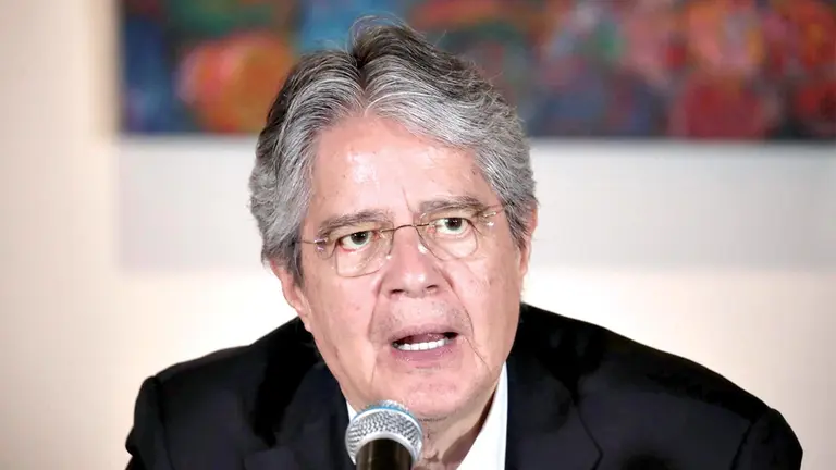 Fotografía de archivo en la que se registró al presidente de Ecuador, Guillermo Lasso./ EFE