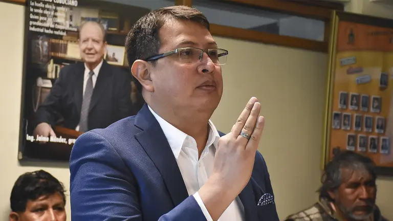 El nievo gerente de COBOCE R.L., Ra&uacute;l Solares. 