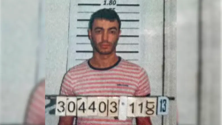 El sujeto, en una foto de archivo cuando fue arrestado en Paraguay. EL OBSERVADOR