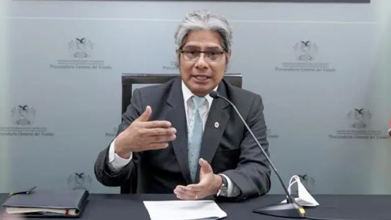 El exprocurador general del Estado Wilfredo Chávez. OXIGENO.BO