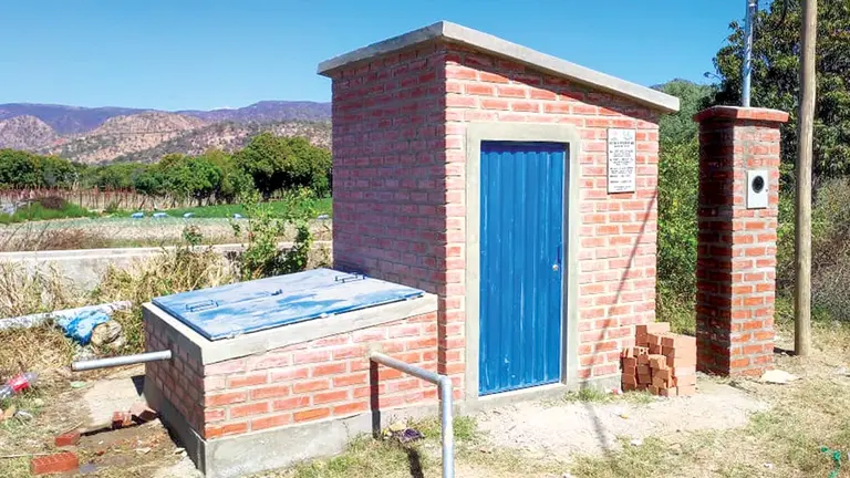 Uno de los pozos perforados en la regi&oacute;n del Cono Sur./ MANCOMUNIDAD CONO SUR
