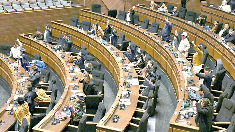 La Asamblea Legislativa Plurinacional debe aprobar por dos tercios el reglamento para las elecciones judiciales./ APG