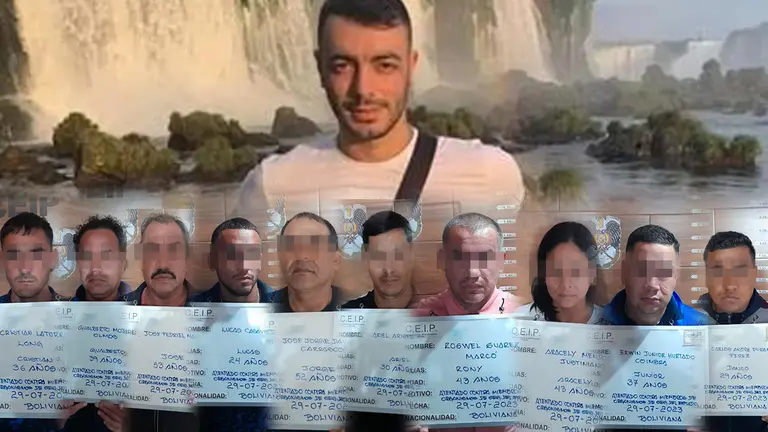 El narco uruguayo Sebasti&aacute;n Marset y los sujetos que se han visto implicados en el esc&aacute;ndalo. COMPOSICI&Oacute;N OPINI&Oacute;N
