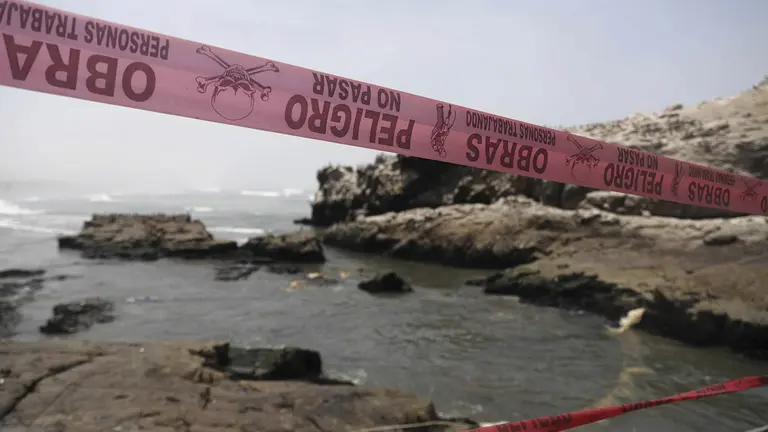 Fotograf&iacute;a de febrero de 2023 que muestra la playa Cavero en el distrito de Ventanilla, en Lima (Per&uacute;)./ EFE