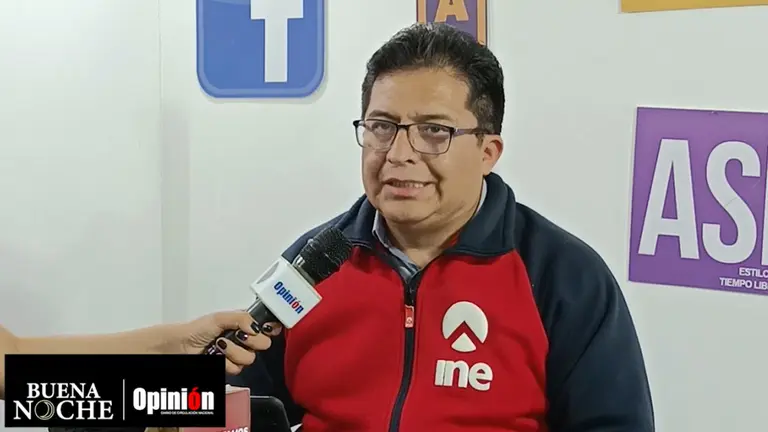 Gonzalo Veizaga, responsable departamental del censo./ CAPTURA DE VIDEO