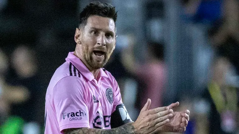 El jugador del Inter Miami CF, Lionel Messi , en una fotograf&iacute;a de archivo. EFE