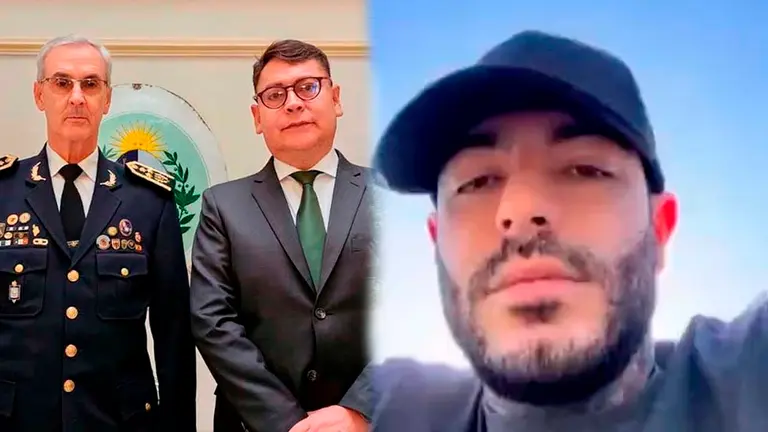 Los viceministros de R&eacute;gimen Interior de Uruguay y Bolivia (i) el narco uruguayo Sebasti&aacute;n Marset. COMPOSICI&Oacute;N OPINI&Oacute;N