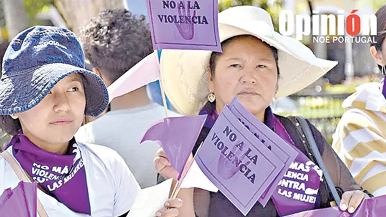 Imagen referencial a una marcha pidiendo justicia contra los feminicidios./ NO&Eacute; PORTUGAL
