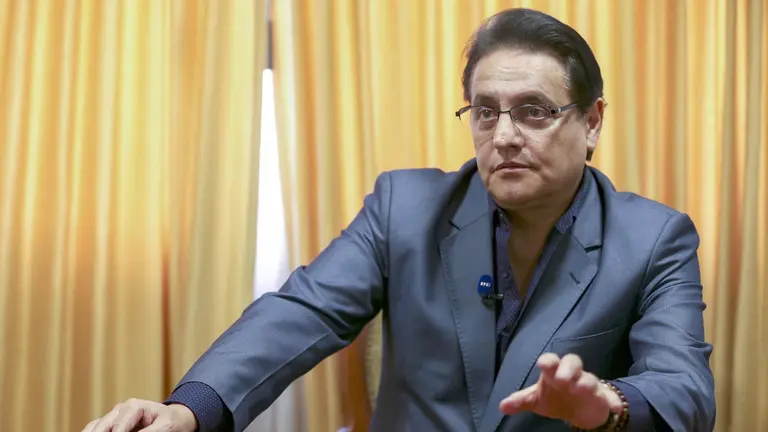 Imagen de archivo del asesinado candidato a la presidencia Fernando Villavicencio./ EFE