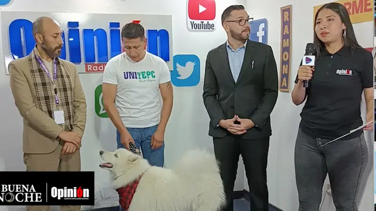 Autoridades de UNITEPC en el programa Buena Noche de Opini&oacute;n Bolivia./ CAPTURA DE VIDEO