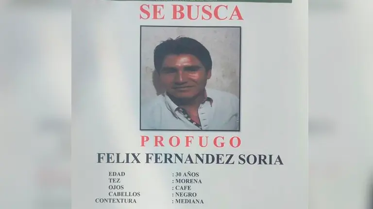 El autor del feminicidio de su esposa e hijos, en Santa Cruz./ MINISTERIO DE GOBIERNO