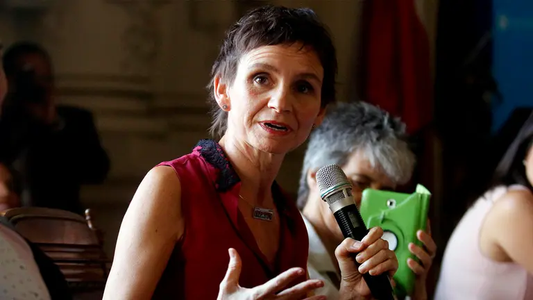 Fotograf&iacute;a de archivo en la que se registr&oacute; a la ministra del Interior de Chile, Carolina Toh&aacute;, en Santiago de Chile./ EFE