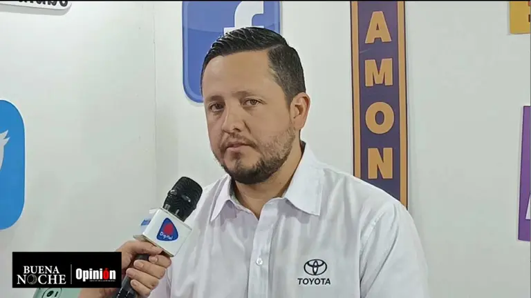 El gerente de Marketing de Toyota, Gonzalo Paz./ CAPTURA DE VIDEO