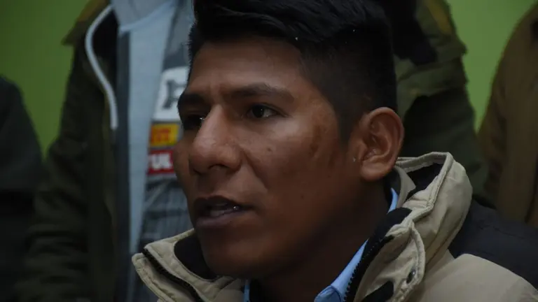 Arnold Alanez, cocalero yungue&ntilde;o. APG