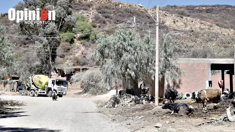 La zona de Cotapachi, en d&iacute;as recientes./ NO&Eacute; PORTUGAL