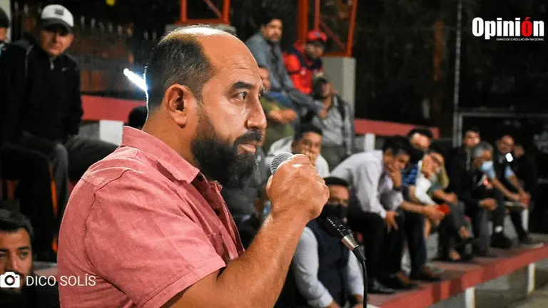 El doctor Omar Mustaf&aacute;, presidente de Wilstermann. DICO SOL&Iacute;S