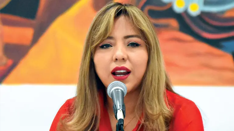 La viceministra de Comunicaci&oacute;n, Gabriela Alc&oacute;n, en una fotograf&iacute;a de archivo./ EFE