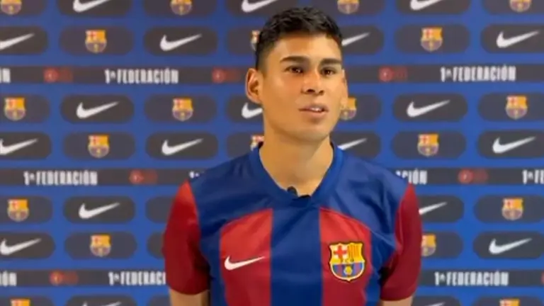 El boliviano Jaume Cu&eacute;llar, es el nuevo jugador del Barcelona &lsquo;B&rsquo;