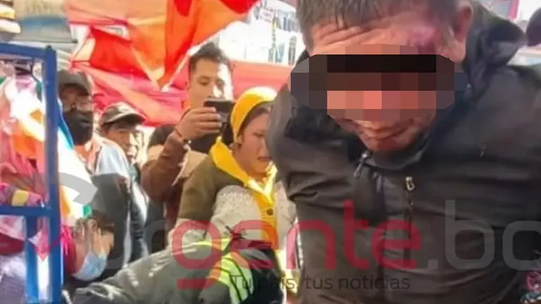 El Alto: Reportan atraco en la Feria 16 de Julio, hay un herido ./ URGENTE.BO