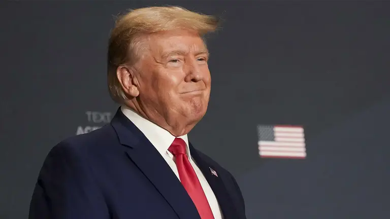 El expresidente estadounidense Donald Trump (2017-2021), en una fotograf&iacute;a de archivo./ EFE