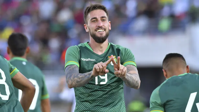 El jugador Luciano Ursino, parte de la selecci&oacute;n nacional./ FBF