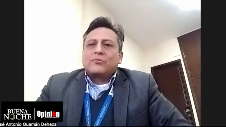 Director Ejecutivo de la Gestora del Sistema del Acceso a la Justicia y Registro P&uacute;blico de la Abogac&iacute;a, Jos&eacute; Antonio Guam&aacute;n./&nbsp;CAPTURA DE VIDEO