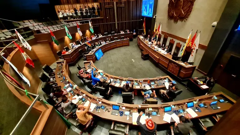 Senado aprueba en grande ley que  viabiliza elecciones judiciales en una pasada sesi&oacute;n. C&Aacute;MARA DE SENADORES