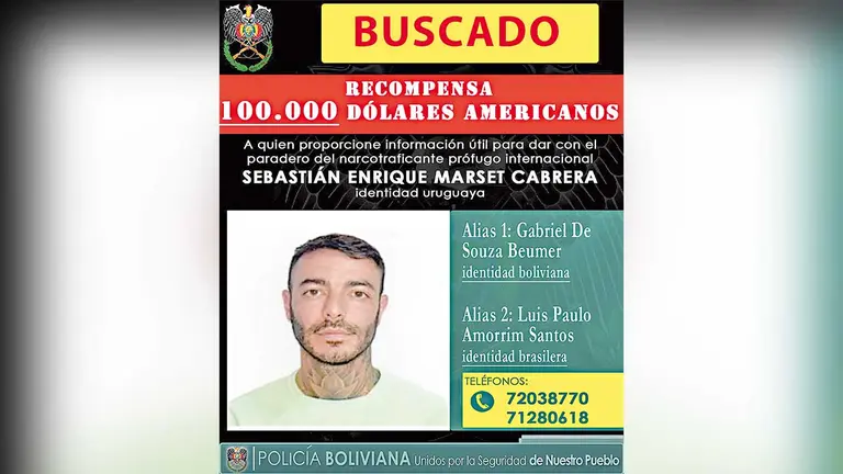 Afiche socializado por la Policía./ MINISTERIO DE GOBIERNO