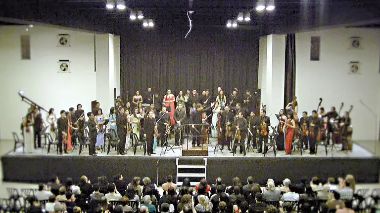 La Orquesta Filarmónica de Bolivia./ CORTESÍA