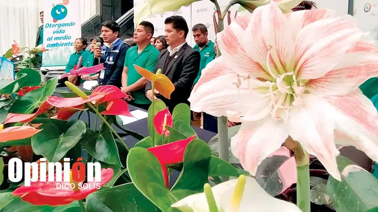 El lanzamiento de la Feria de las Flores y Plantas Ornamentales, este 4 de septiembre./ DICO SOL&Iacute;S