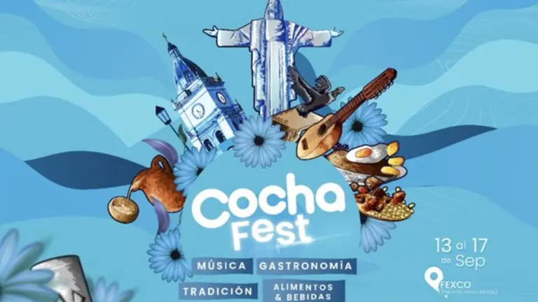 Car&aacute;tula promocional del festival Cocha Fest 2023