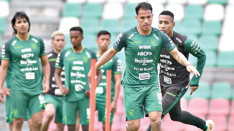 Una pr&aacute;ctica de la Verde antes del viaje a Bel&eacute;m./ FBF